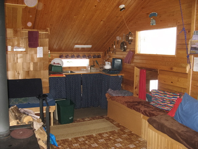 The galley in the Chalet