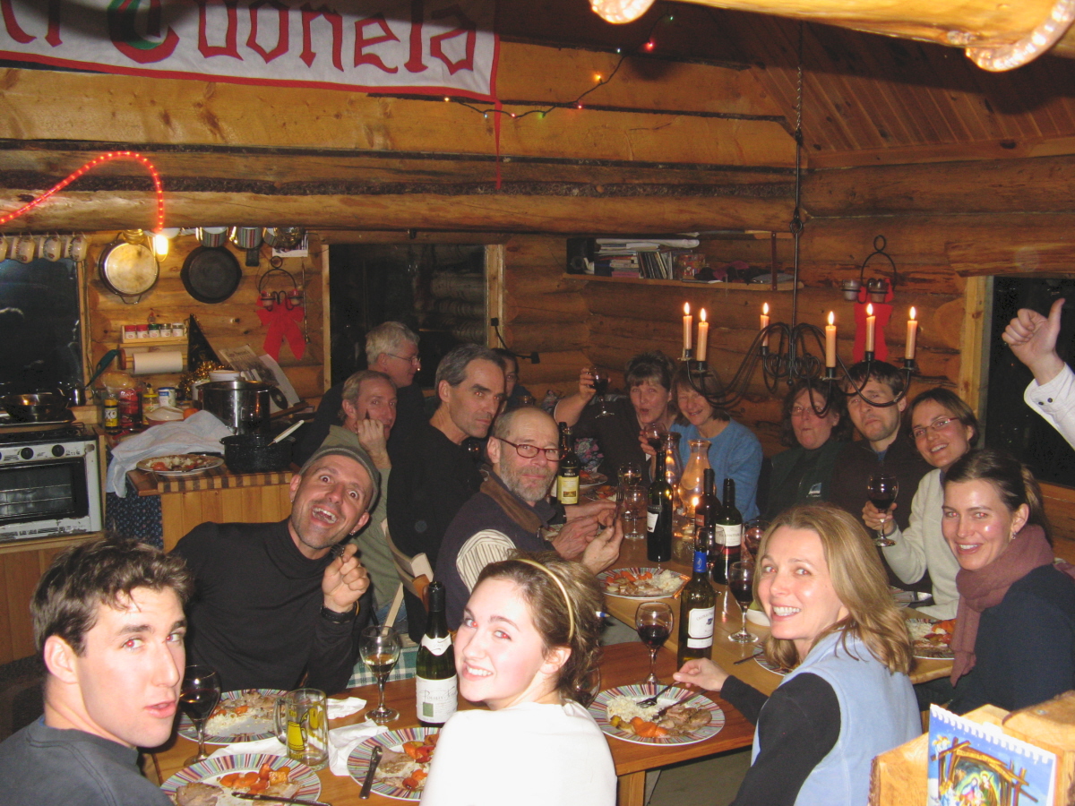 Zoom in New Years 2008 in the Lodge