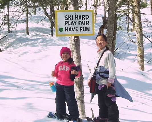 Ski hard, play fair, have fun! Ski hard, play fair, have fun!