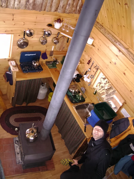 Zoom in The 'Eight Tree' Cabin.